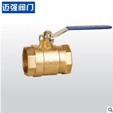 供應(yīng)黃銅球閥 國(guó)標(biāo)雙向球閥 手動(dòng)兩片式黃銅球閥寧波埃美柯廠家批