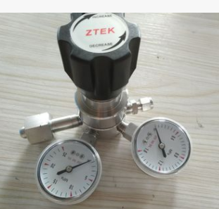 不銹鋼316L鋼瓶氣體減壓閥二氧化硫減壓器耐腐蝕調(diào)壓閥1.6*25mpa