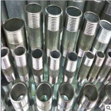 鍍鋅加長(zhǎng)外絲 鍍鋅螺紋接頭 雙頭絲接頭 管外絲 內(nèi)接DN15-50長(zhǎng)100