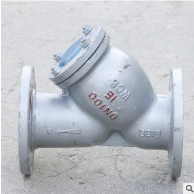 供應(yīng)Y型法蘭鑄鋼過濾器 重型國標(biāo)過濾器 污水過濾GL41H-16/25C