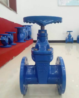 彈性座封閘閥 軟密封暗桿閘閥 球墨鑄鐵法蘭閘閥Z45X 地下閘閥