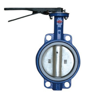 鐵手柄對夾式蝶閥D71X 手動鑄鐵雙向蝶閥 蝶閥批發(fā)定制廠家