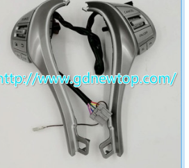 日產(chǎn) 14-17款 奇駿 逍客 騏達 途達 納瓦拉 方向盤多功能按鍵開關(guān)