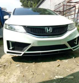 2014-16杰德JEDE改裝大包圍Bumper:前杠，原車對(duì)位，100%吻合。