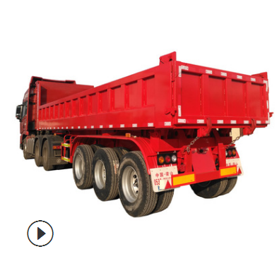 新款標(biāo)準(zhǔn)后翻自卸半掛多少錢(qián)平板自卸半掛車(chē)集裝箱自卸車(chē)現(xiàn)車(chē)銷(xiāo)售