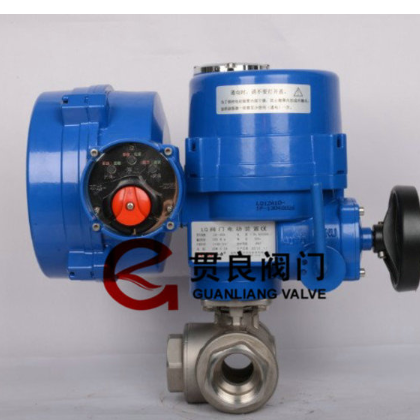 電動(dòng)三通內(nèi)螺紋球閥，電動(dòng)球閥