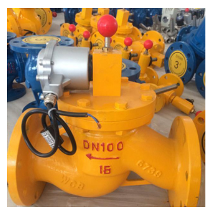 ZCRB-16C燃?xì)饩o急切斷閥結(jié)構(gòu)圖