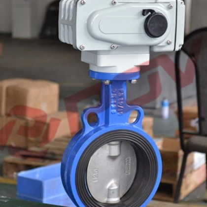 上海上晉 公司 專業(yè) d971x對夾式電動蝶閥