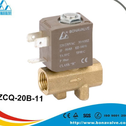 廠家直銷出口高品質常閉直動式電磁閥