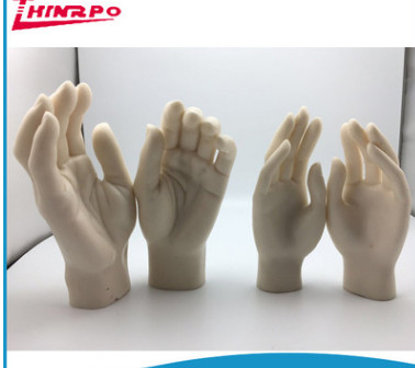 定制假肢硅膠模具 仿真人膚色人體硅膠手模 無(wú)毒膚色硅膠男/女手