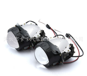 LED一體化雙光透鏡 3.0寸 汽車大燈改裝 歐司朗