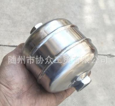304不銹鋼0.1升2升儲氣筒氣缸貯氣真空罐