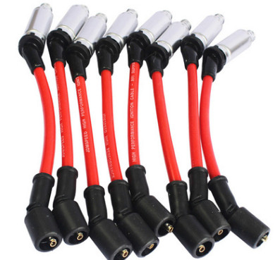 適用于雪佛蘭Chevrolet凱迪拉克通用8件套 10mm火花塞啟動導(dǎo)線