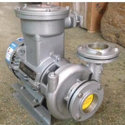 供應(yīng) 機(jī)械304不銹鋼耐腐蝕防爆水泵 臥式單吸式電動化工離心泵