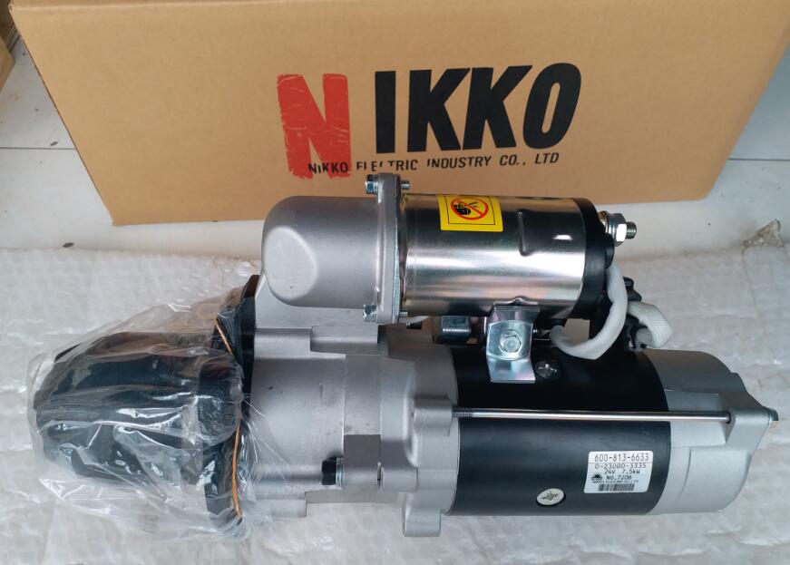 600-813-6632小松SA6D125起動(dòng)機(jī)