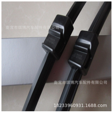 廠家批發(fā)無骨雨刷器三段式鐵架有骨U型接口雨刮器