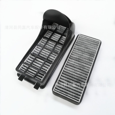 大眾13-17polo晶銳昕動(dòng)昕銳新捷達(dá)新桑塔納外置濾芯總成空調(diào)濾芯
