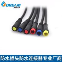 廠家直銷 M8連接器 ip67信號連接線 戶外航空接線頭 太陽能連接器
