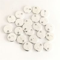 合金飾品 金色字母 雙面字母吊墜 10MM 26個字母 多色批發(fā) 光面好