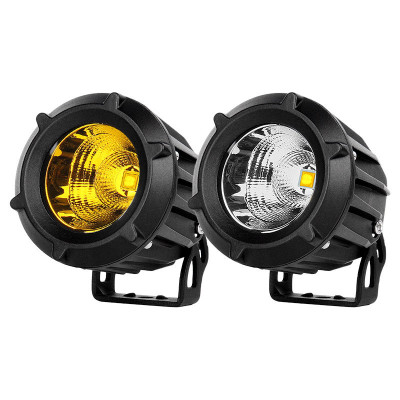 汽車射燈LED貨車改裝大燈12v防水強(qiáng)光燈超亮開道爆閃燈鋪路燈外置