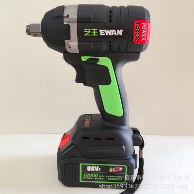 藝王無(wú)刷鋰電充電扳手 充電式無(wú)刷沖擊扳手套筒扭力板手