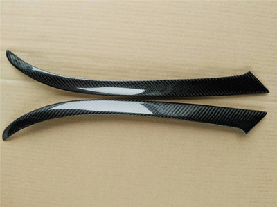 專業(yè)定制汽車改裝配件 廠家直銷 07?？怂固祭w維燈眉 怒眼眉