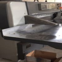 二手920/1300程控液壓雙導(dǎo)軌電腦/單軌數(shù)顯切紙機(jī)