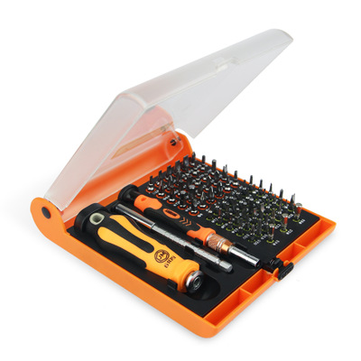 JM6109 72合1棘輪五金工具組合螺絲刀套裝 家用維修螺絲批工具箱