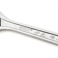 世克 白鎳大開口活動扳手帶刻度 活口扳手活絡(luò)開口扳手8寸-15寸