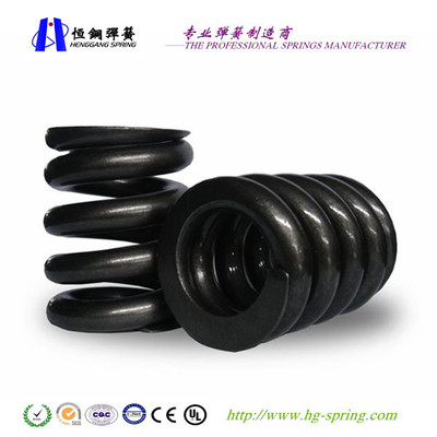 供應(yīng)大彈簧，熱卷彈簧，工程機(jī)械彈簧60Si2MnA/50CrVA 材質(zhì)