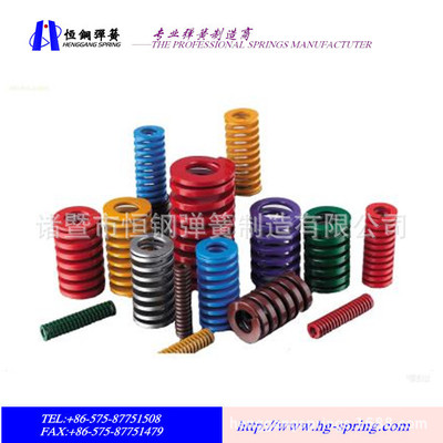 專業(yè)生產(chǎn)IS010243和JIS B5012標(biāo)準(zhǔn)模具彈簧 矩形彈簧 進口品質(zhì)