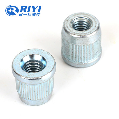 廠家供應(yīng) 英制BS1/2-12美制滾花螺母 支持訂做非標螺母 支持定做