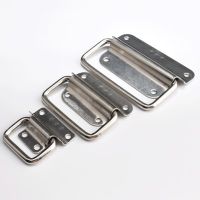 拉手 金屬木箱拉手箱包提手不銹鋼五金配件明裝拉手機(jī)械折疊拉手