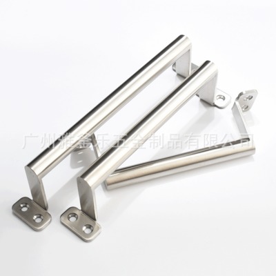 廠家直銷批發(fā)加粗加厚不銹鋼空心拉手不銹鋼明裝加粗門把手推拉手