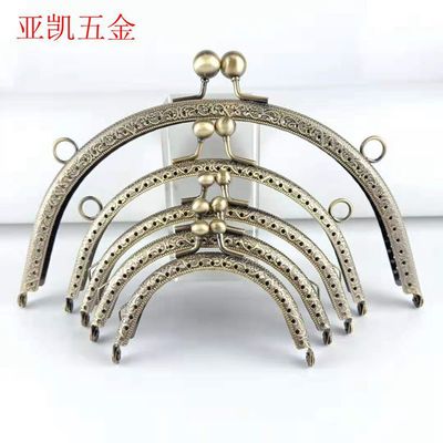 8.5cm10.5cm12.5cm15cm20.5cm半圓壓花口金 經(jīng)典款 青古銅色