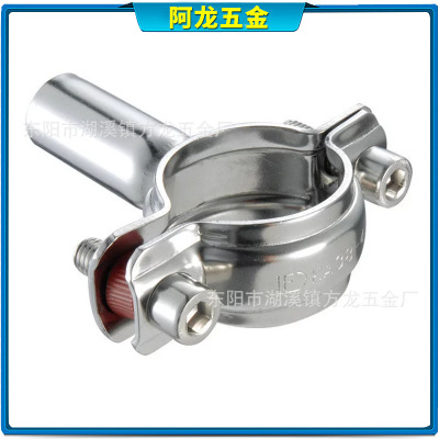 可來圖來樣加工 鋁壓金屬開口管夾抱箍 單頭強(qiáng)力地暖管喉箍卡箍