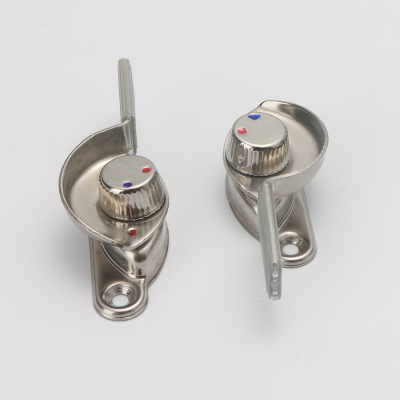 不銹鋼門窗月牙鎖 塑鋼窗鋁合金門窗鉤鎖兒童安全窗鎖推拉窗鎖扣