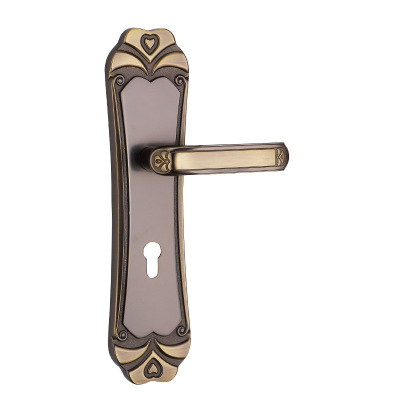 歐式時尚房門執(zhí)手鎖 堅固耐用臥室木門鎖 室內(nèi)門鋅合金五金鎖具