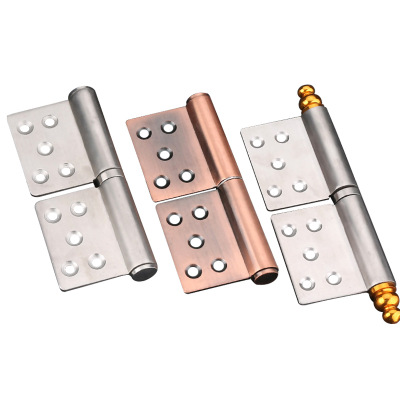 加厚不銹鋼折疊軸承滾珠合頁(yè) 可拆卸門窗靜音旗形合頁(yè)揭陽(yáng)廠家