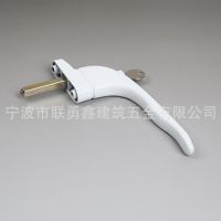 廠家直銷 帶鑰匙外開窗把手 平開窗 外開15號帶鈕（帶鎖）執(zhí)手