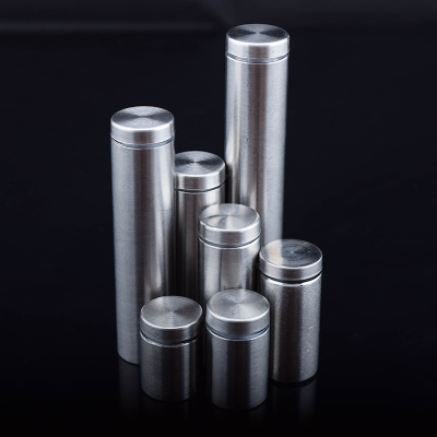 廠家直銷i批發(fā)玻璃鏡釘亞克力板裝飾廣告螺絲 不銹鋼空心廣告釘