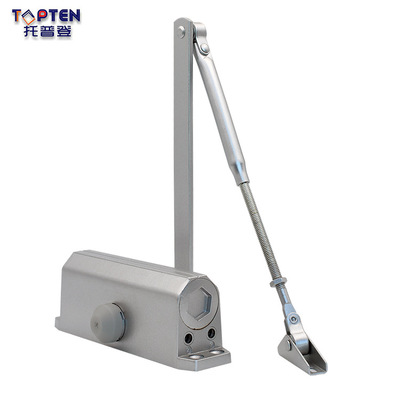 家用工程專用閉門器門雙段調(diào)速液壓緩沖帶定位自動防漏油閉門器