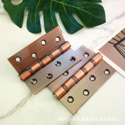 廠家批發(fā)軸承木門4寸3.0合頁 房門不銹鋼平開門合頁