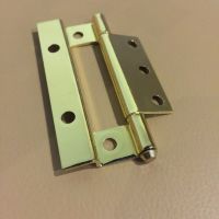 3寸白色偏心合頁1.5 鐵銅電鍍不銹鋼款合頁 木制百葉窗蝶型合頁