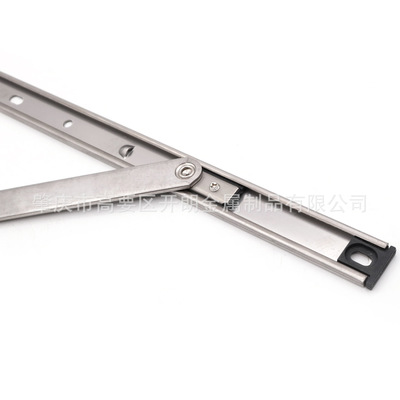 開朗廠家定做平開式窗撐不銹鋼304滑撐18寸22方滑撐單叉平移窗撐