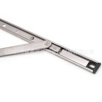 開朗廠家定做平開式窗撐不銹鋼304滑撐18寸22方滑撐單叉平移窗撐