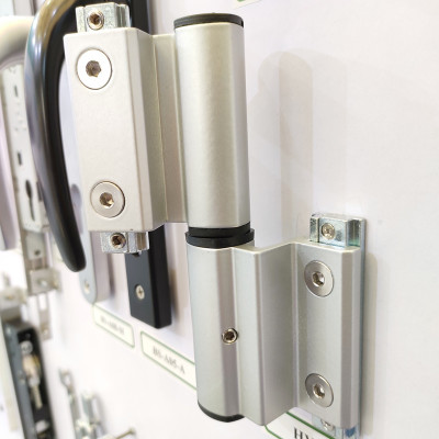 鋁合金平開門合頁 柱式合頁重型 陽極氧化三維可調(diào)鉸鏈 鋁門配件