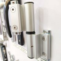 鋁合金平開門合頁 柱式合頁重型 陽極氧化三維可調(diào)鉸鏈 鋁門配件