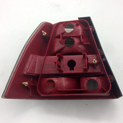 大眾老寶來后尾燈總成98寶來改裝北歐款熏黑款水晶紅白款尾燈總成