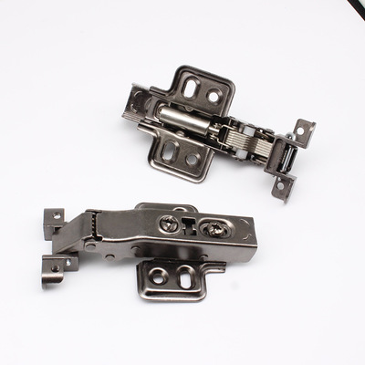 工廠直銷槍色鋁框緩沖門鉸鏈 鋁框門鉸鏈 槍黑色液壓阻尼鋁框鉸鏈